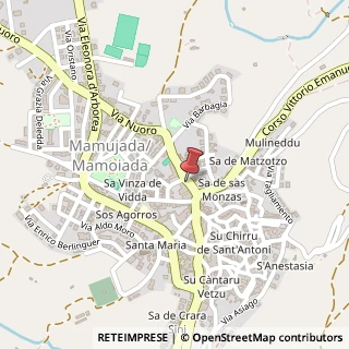 Mappa Via Nuoro, 1, 08024 Mamoiada, Nuoro (Sardegna)