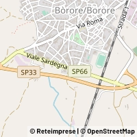 Hartă Borore
