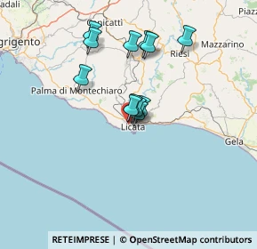 Mappa Strada Vicinale Monserrato, 92027 Licata AG, Italia (12.19)
