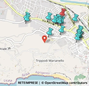 Mappa Strada Vicinale Monserrato, 92027 Licata AG, Italia (0.657)