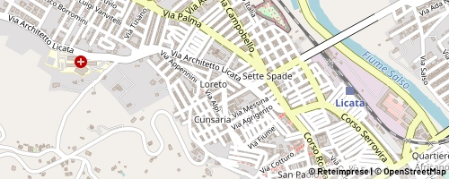 Mappa Licata