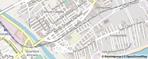 Mappa Licata