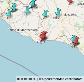 Mappa Via Carso, 92027 Licata AG, Italia (24.45316)
