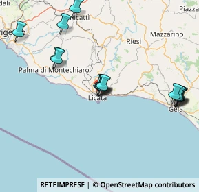 Mappa Via Carso, 92027 Licata AG, Italia (18.24125)