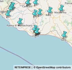 Mappa Via Carso, 92027 Licata AG, Italia (21.42)