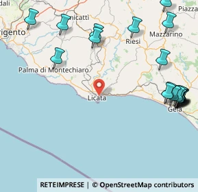 Mappa Via Carso, 92027 Licata AG, Italia (26.2655)