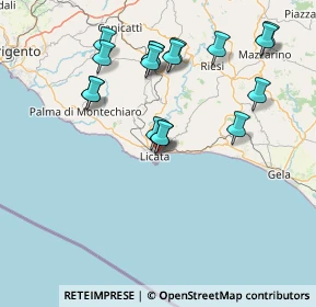 Mappa Via Carso, 92027 Licata AG, Italia (17.57706)