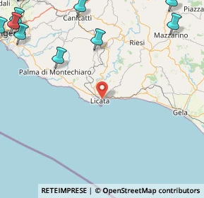 Mappa Via Carso, 92027 Licata AG, Italia (34.21909)