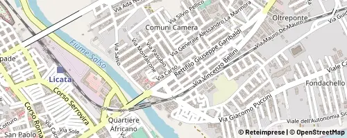 Mappa Licata
