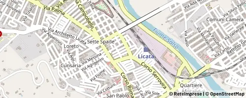 Mappa Licata