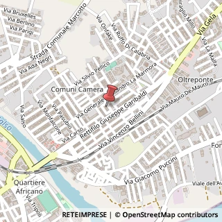 Mappa Via Ippolito Nievo, 4, 92027 Licata, Agrigento (Sicilia)