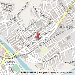 Mappa Via Rettifilo Garibaldi, 71, 92027 Licata, Agrigento (Sicilia)