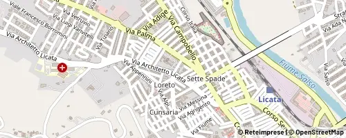 Mappa Licata