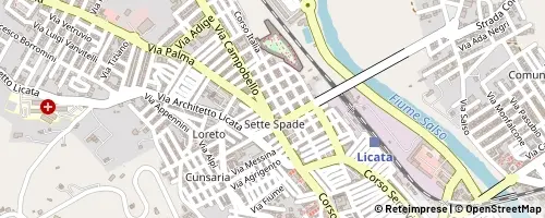 Mappa Licata