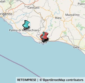 Mappa Via Fratelli Bandiera, 92027 Licata AG, Italia (6.304)