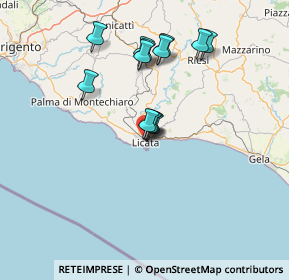 Mappa Via Fratelli Bandiera, 92027 Licata AG, Italia (13.78538)