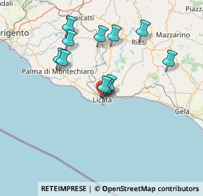Mappa Via Fratelli Bandiera, 92027 Licata AG, Italia (15.01455)