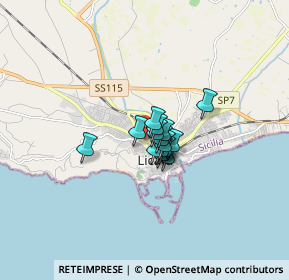 Mappa Via Fratelli Bandiera, 92027 Licata AG, Italia (0.82867)