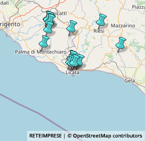 Mappa 92027 Licata AG, Italia (13.868)