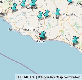 Mappa 92027 Licata AG, Italia (20.70533)