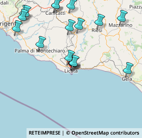 Mappa 92027 Licata AG, Italia (21.12882)