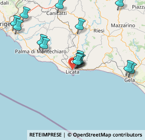 Mappa 92027 Licata AG, Italia (18.80267)