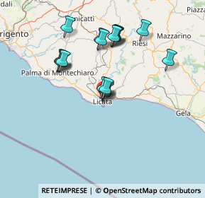 Mappa 92027 Licata AG, Italia (14.74882)