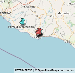 Mappa 92027 Licata AG, Italia (3.81273)