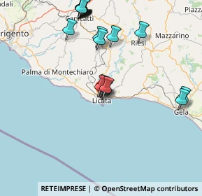 Mappa 92027 Licata AG, Italia (19.2805)