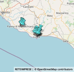 Mappa Traversa e Via Salso, 92027 Licata AG, Italia (6.79077)