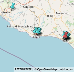 Mappa Traversa e Via Salso, 92027 Licata AG, Italia (20.95824)