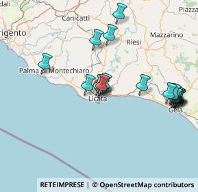 Mappa Traversa e Via Salso, 92027 Licata AG, Italia (18.328)