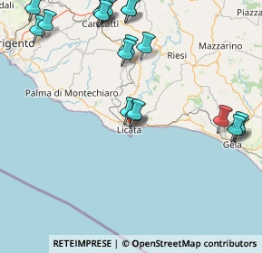 Mappa Traversa e Via Salso, 92027 Licata AG, Italia (22.96474)