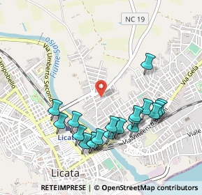 Mappa Traversa e Via Salso, 92027 Licata AG, Italia (0.565)