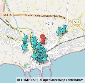 Mappa Traversa e Via Salso, 92027 Licata AG, Italia (0.8945)