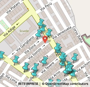 Mappa Via Dora, 92027 Licata AG, Italia (0.08148)