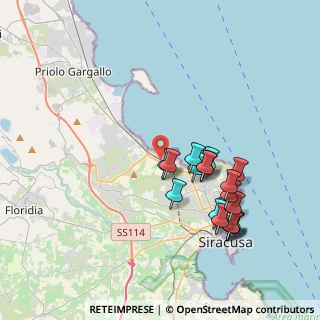 Mappa Contrada Targia, 96100 Siracusa SR, Italia (4.3535)