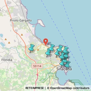 Mappa Contrada Targia, 96100 Siracusa SR, Italia (4.35273)