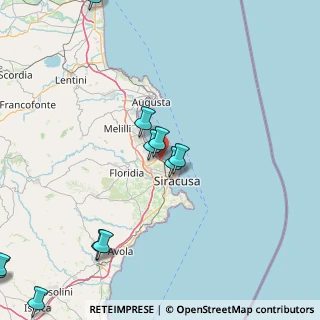Mappa Contrada Targia, 96100 Siracusa SR, Italia (34.751)