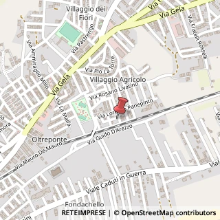 Mappa Via Carnevale, 93, 92027 Licata, Agrigento (Sicilia)