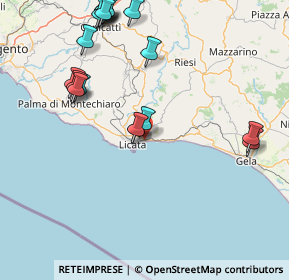 Mappa Viale Martiri della Libertà, 92027 Licata AG, Italia (21.88211)