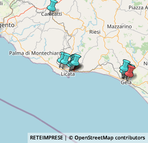 Mappa Viale Martiri della Libertà, 92027 Licata AG, Italia (13.82571)