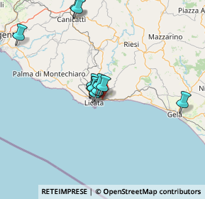 Mappa Viale Martiri della Libertà, 92027 Licata AG, Italia (13.01455)