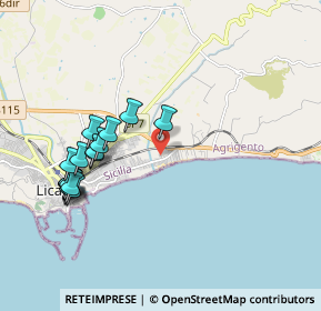 Mappa Viale Martiri della Libertà, 92027 Licata AG, Italia (2.2775)