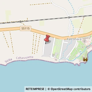 Mappa Ss 115, Km242.600, 93011 Butera, Caltanissetta (Sicilia)