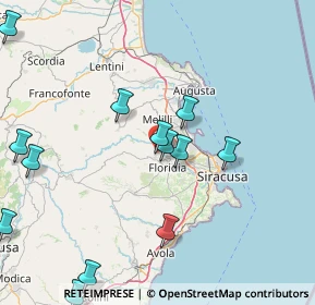 Mappa SP 28, 96010 Solarino SR, Italia (21.96231)