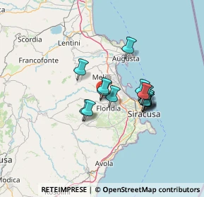 Mappa SP 28, 96010 Solarino SR, Italia (11.138)