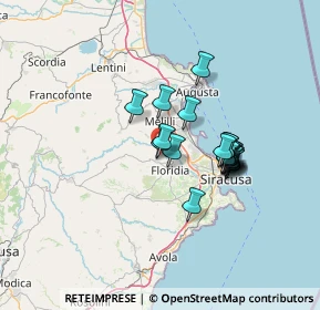 Mappa SP 28, 96010 Solarino SR, Italia (11.958)