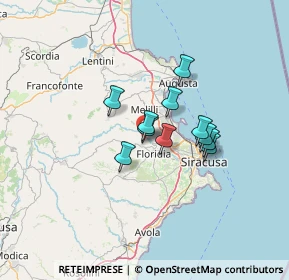 Mappa SP 28, 96010 Solarino SR, Italia (9.85091)