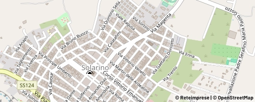 Mappa Solarino